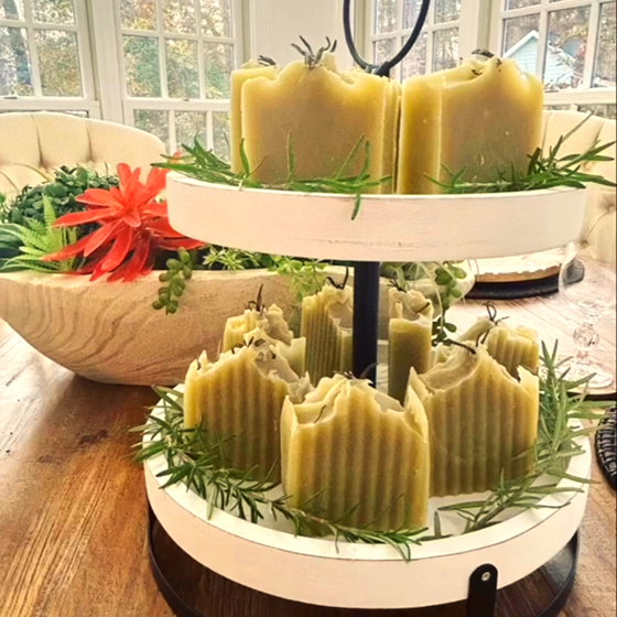 Rosemary Mint Cold Process Soap image