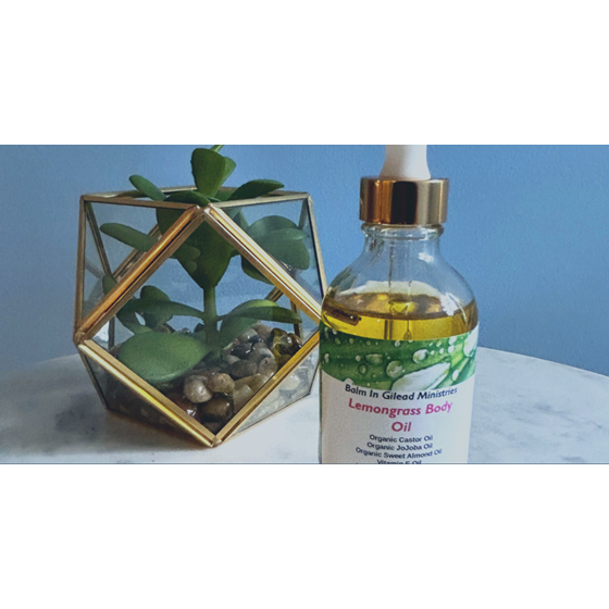 Lemongrass Body Oil image